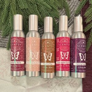 Scentsy Room Spray Collection - set of 5